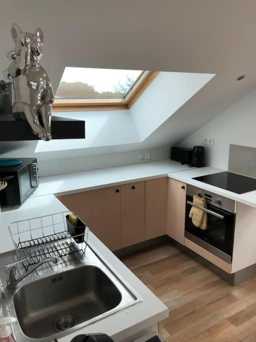 Appart' Terrasse Vue Exceptionnelle 1Er Etage Montbeliard Exterior photo
